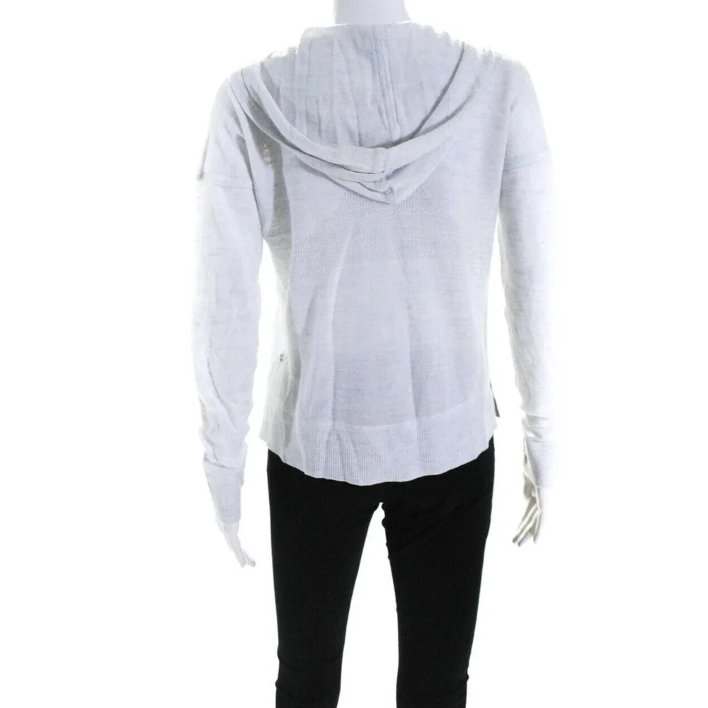 Lululemon Linen Lightweight Relaxed Hoodie 4 Blue NWOT*f
